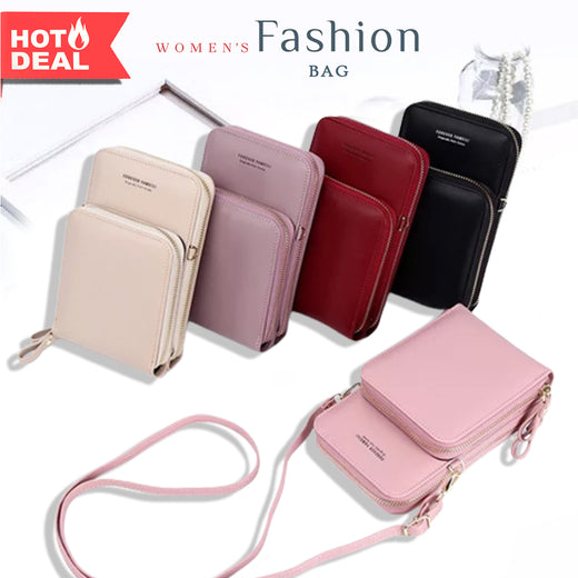 Assorted Colour Crossbody Sling Bag