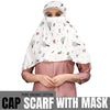 7 season's Cotton Short Scarf Cum Mask