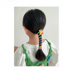 Colourful Telephone Wire Hair Bands for Kids ( Pack of 4 )