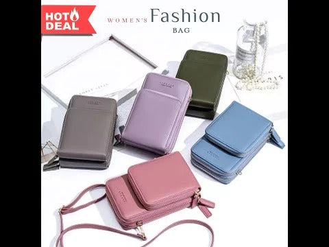 Assorted Colour Crossbody Sling Bag