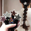 Star Hair Clip Ties ( Pack of 5 )