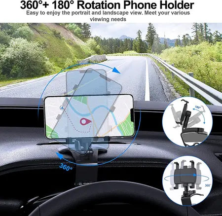 Multifunctional 360° Car Mobile Phone Holder