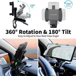 Multifunctional 360° Car Mobile Phone Holder