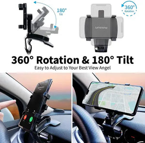 Multifunctional 360° Car Mobile Phone Holder