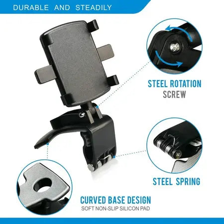 Multifunctional 360° Car Mobile Phone Holder