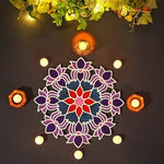 Assorted Design Island Rangoli ( Pack o 2 )