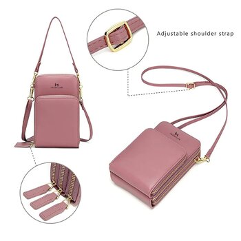 Assorted Colour Crossbody Sling Bag