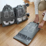 Drawstring Waterproof Shoe Dust Bags (10pcs)