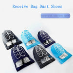 Drawstring Waterproof Shoe Dust Bags (10pcs)