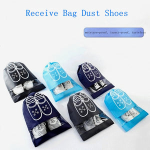 Drawstring Waterproof Shoe Dust Bags (10pcs)