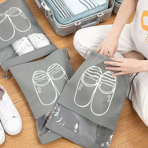 Drawstring Waterproof Shoe Dust Bags (10pcs)